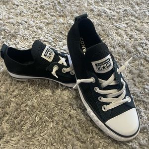 Converse shoreline mesh slip on Chuck Taylors size 6.